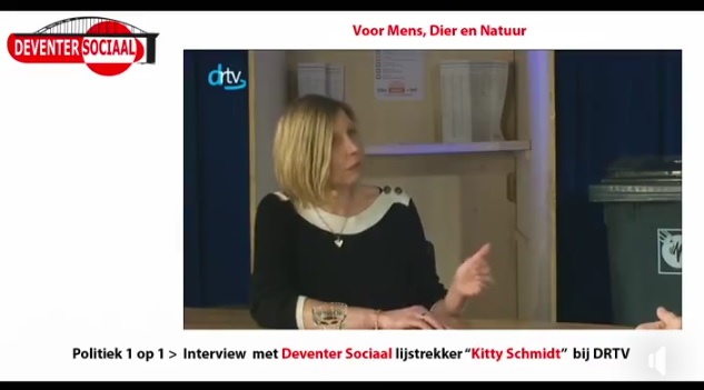 Politiek 1- op -1 Interview met Deventer Sociaal lijsttrekker “Kitty Schmidt”